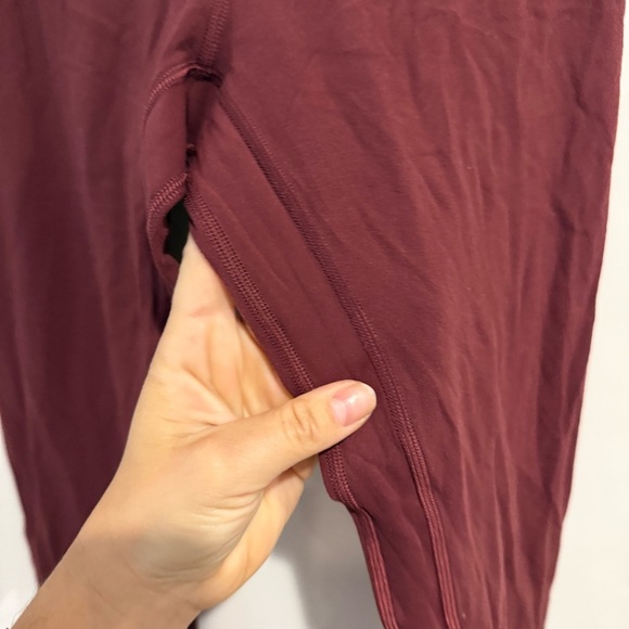 Lululemon Align Scalloped Hem High-Rise Pant 25"
Red Merlot - Picture 6 of 9